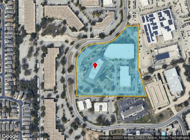  5740 University Hts, San Antonio, TX Parcel Map