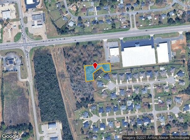 Airport Blvdsnow Rd, Mobile, AL Parcel Map