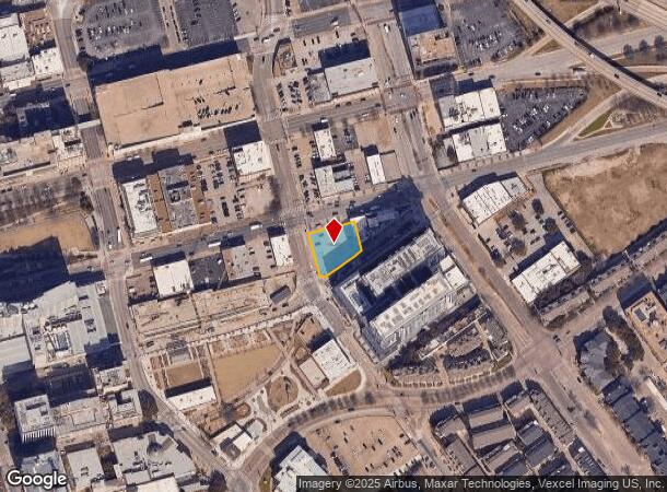  2104 Commerce St, Dallas, TX Parcel Map
