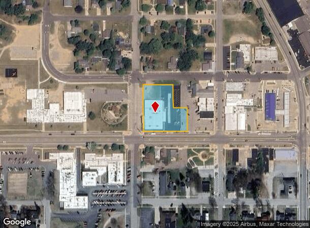 126 N Broad St, Harrison, MI Parcel Map