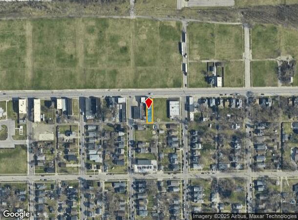  718 W Indiana Ave, South Bend, IN Parcel Map