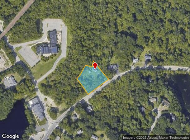  244 N Main St, Sharon, MA Parcel Map