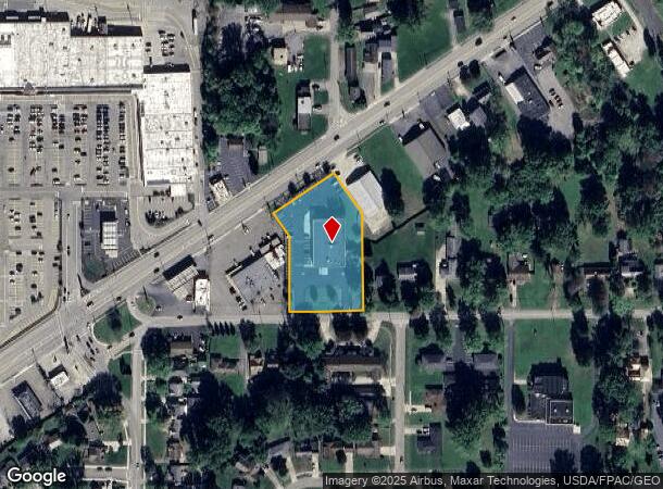  2154 Elm Rd Ne, Warren, OH Parcel Map