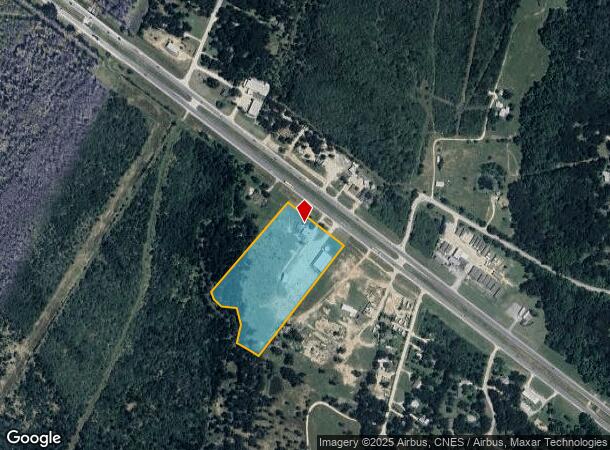 100 W Reyes Dr W, Cedar Creek, TX Parcel Map