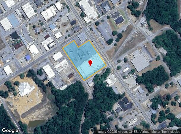 204 S Main St, Swainsboro, GA Parcel Map