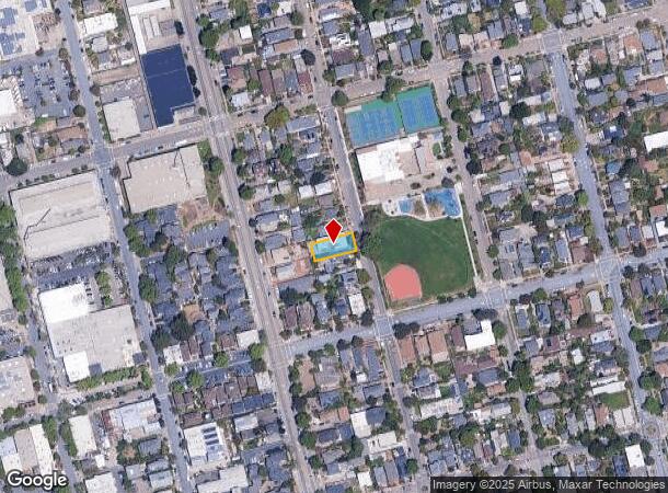 1728 7Th St, Berkeley, CA Parcel Map