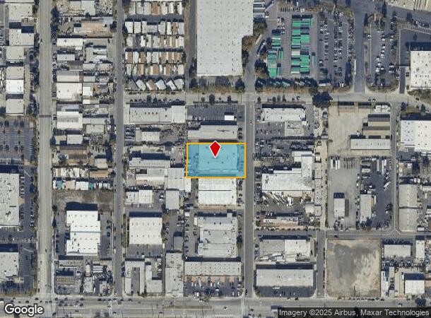  751 N Coney Ave, Azusa, CA Parcel Map