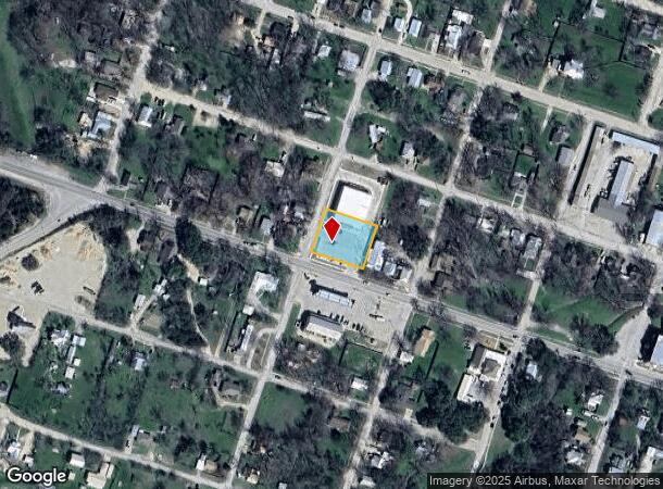  519 W Main St, Hamilton, TX Parcel Map