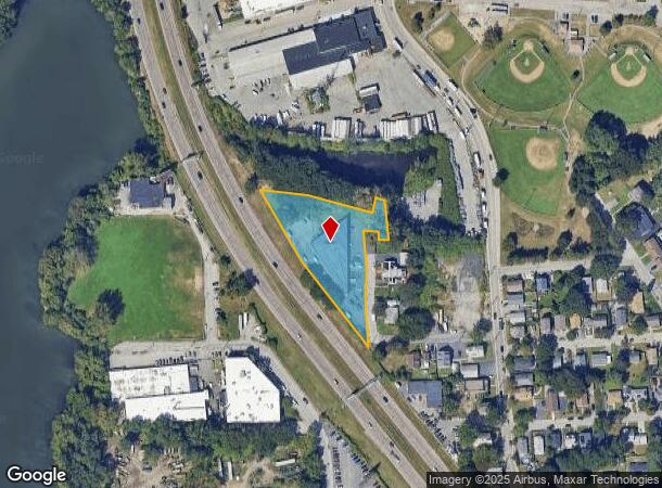 75 Russe St, Cranston, RI Parcel Map