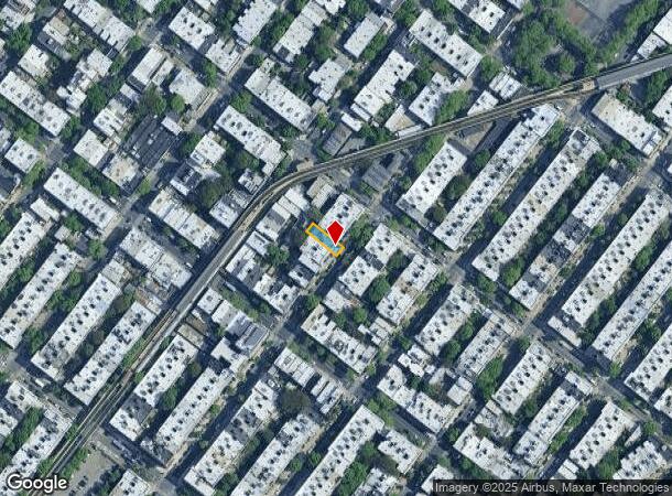 1823 Woodbine St, Ridgewood, NY Parcel Map