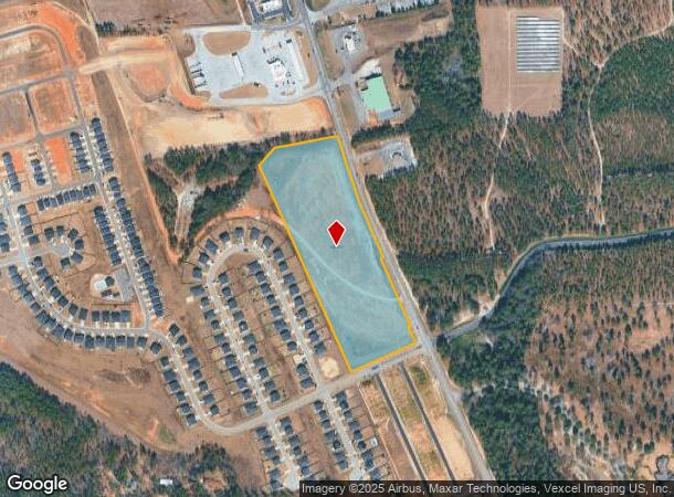 Bettis Academy Rd, Graniteville, SC Parcel Map