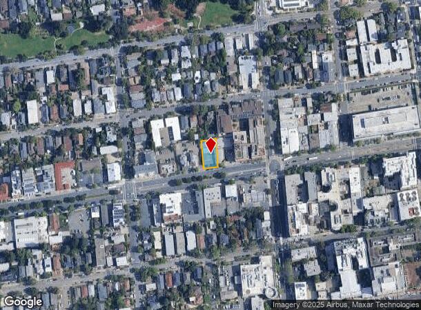 1849 University Ave, Berkeley, CA Parcel Map