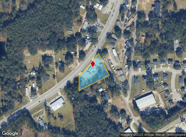  4282 W Oglethorpe Hwy, Allenhurst, GA Parcel Map