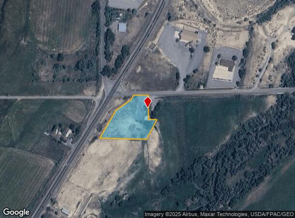 1685 S Grand Mesa Dr, Cedaredge, CO Parcel Map