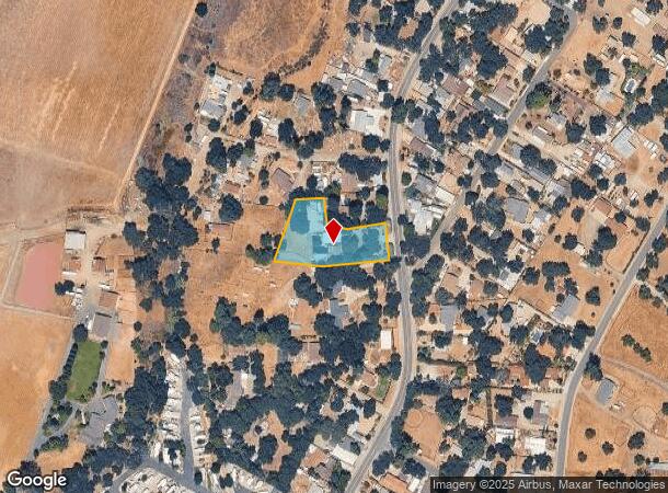 371 Burnham Rd, Oak View, CA Parcel Map