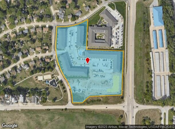  7565 S 146Th St, Omaha, NE Parcel Map