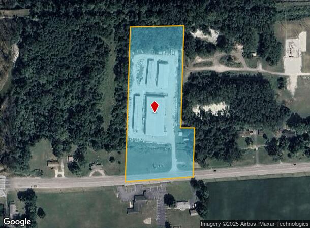 7138 W Us Highway 40, Centerville, IN Parcel Map