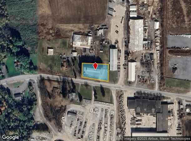 7553 E Main St, Lima, NY Parcel Map