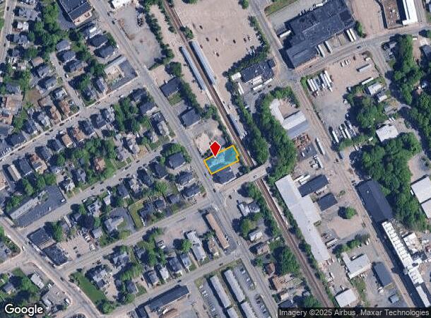  817 N Montello St, Brockton, MA Parcel Map