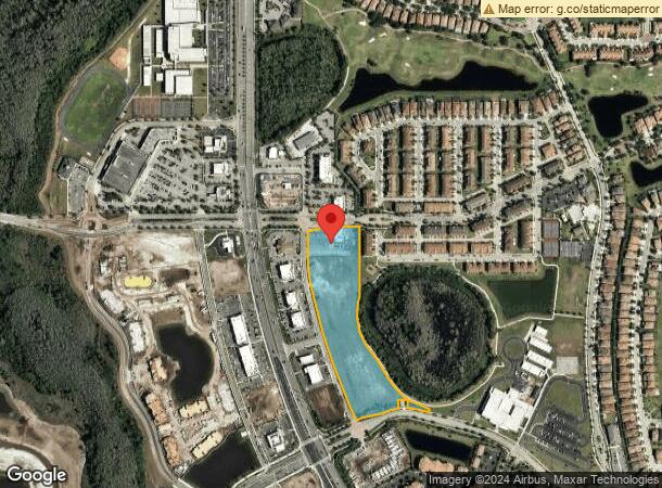  9776 Eagle Creek Center Blvd, Orlando, FL Parcel Map