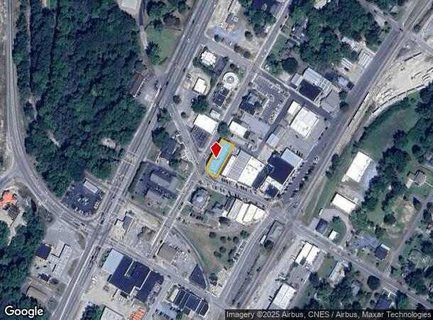  124 W Main St, Aberdeen, NC Parcel Map