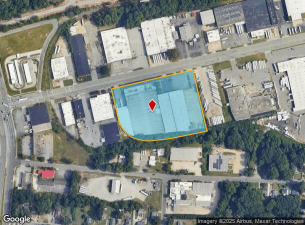  2751 Patterson St, Greensboro, NC Parcel Map