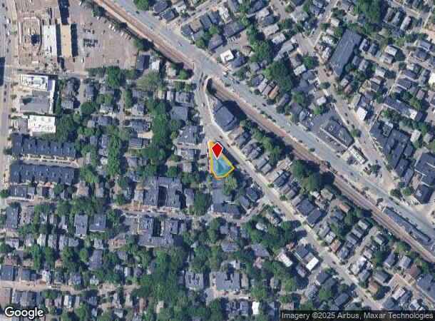362 Beacon St, Somerville, MA Parcel Map