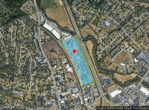  201 Cartwright St, Goodlettsville, TN Parcel Map