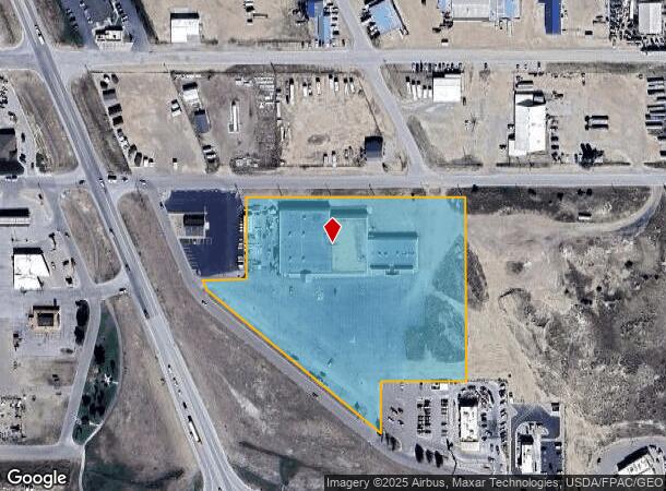 2201 Plaza St, Rawlins, WY Parcel Map