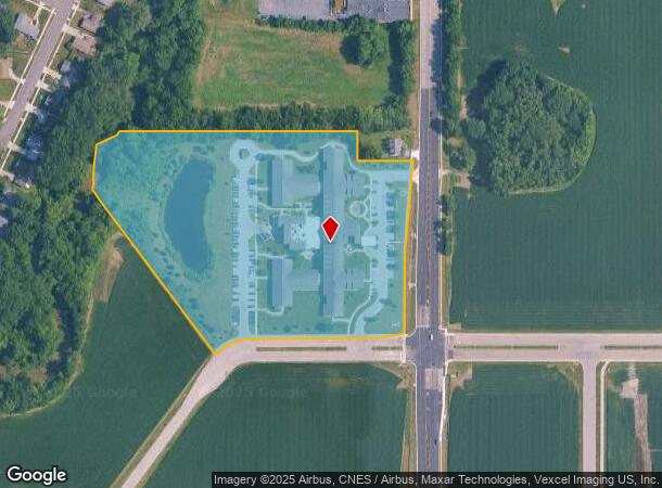 1532 Calumet Ave, Dyer, IN Parcel Map