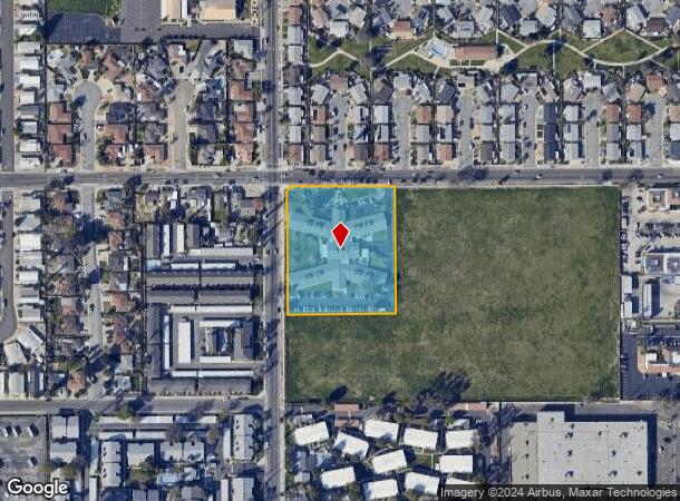  485 W Johnston Ave, Hemet, CA Parcel Map