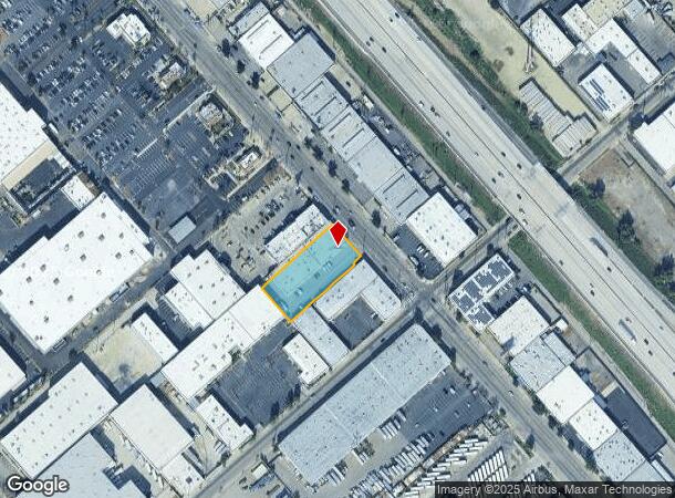  12866 Foothill Blvd, Sylmar, CA Parcel Map