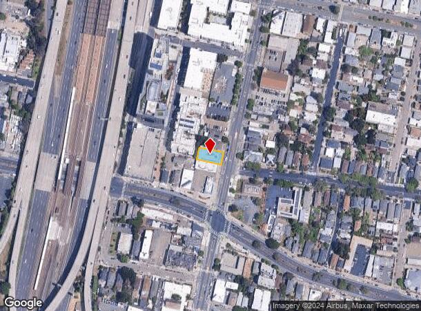  3833 Telegraph Ave, Oakland, CA Parcel Map