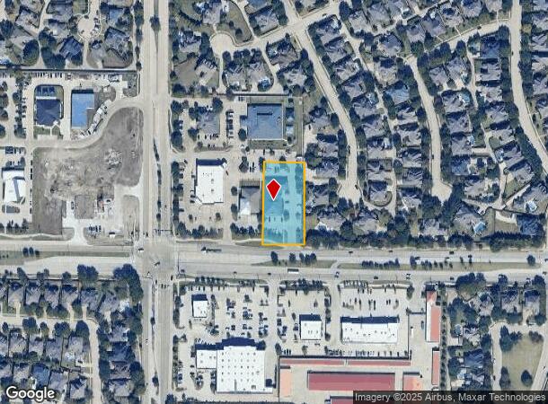  1256 W Exchange Pkwy, Allen, TX Parcel Map