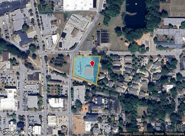  1176 Elm St Ne, Covington, GA Parcel Map