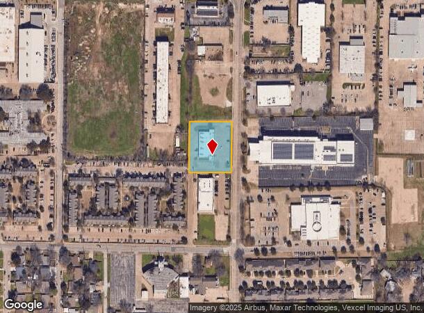  2001 N Britain Rd, Irving, TX Parcel Map