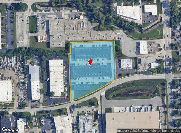  2300 Wisconsin Ave, Downers Grove, IL Parcel Map