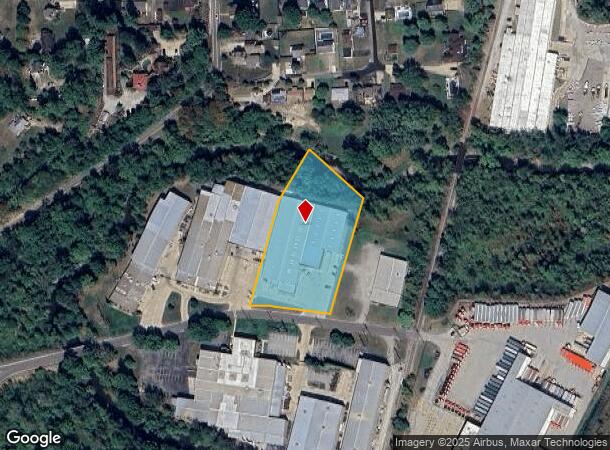 215 Vandale Dr, Houston, PA Parcel Map