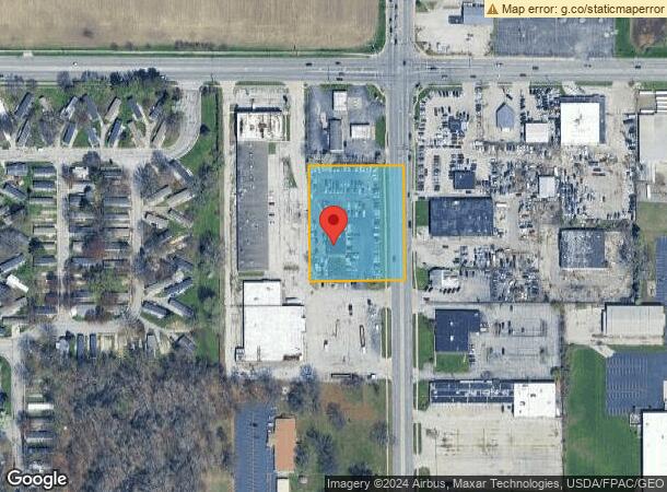  3525 Hill Ave, Toledo, OH Parcel Map