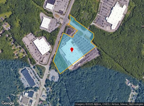  1470 S Washington St, North Attleboro, MA Parcel Map