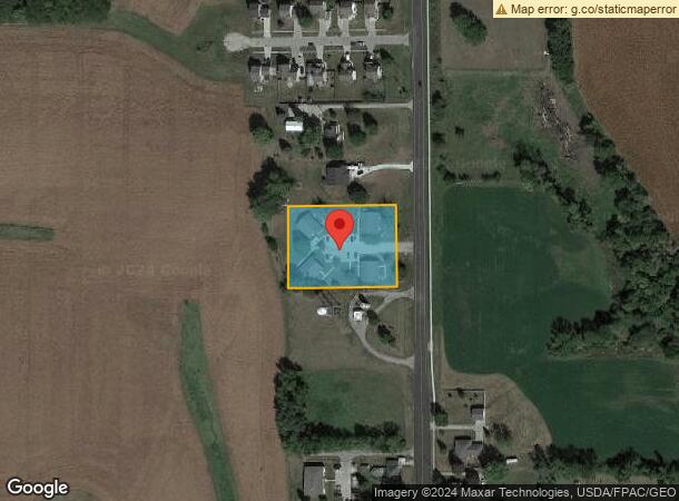  608 Brown St, Runnells, IA Parcel Map