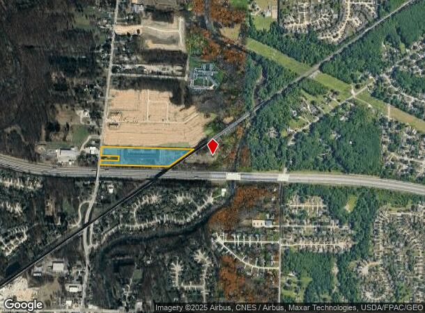  9299 Columbia Rd, Olmsted Falls, OH Parcel Map