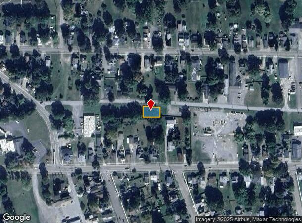 Battle St, Dansville, NY Parcel Map