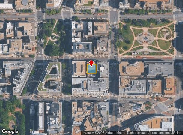 1444 I St Nw, Washington, DC Parcel Map