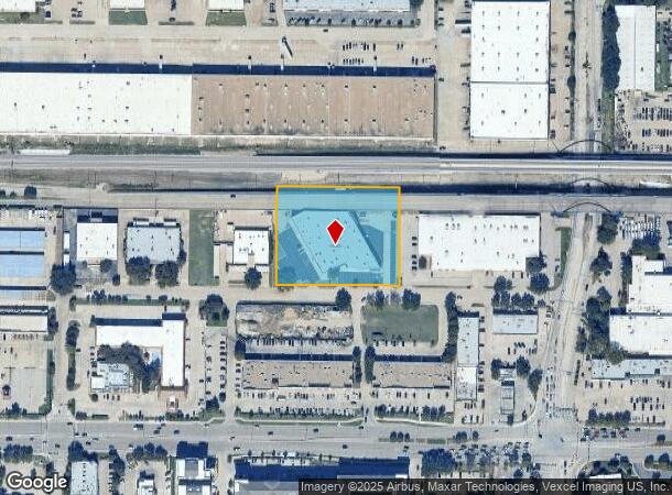  4139 Centurion Way, Addison, TX Parcel Map