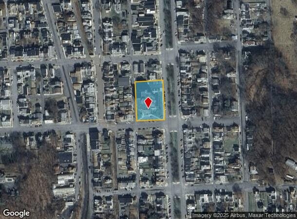 201 W Mulberry St, Shamokin, PA Parcel Map