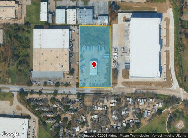  1101 E Avenue K, Grand Prairie, TX Parcel Map