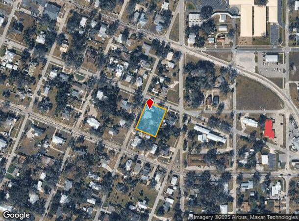 606 E Oak St, Arcadia, FL Parcel Map