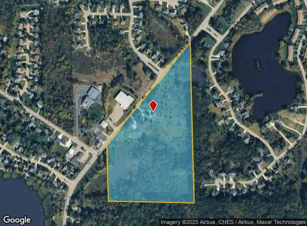 12201 N Fenton Rd, Fenton, MI Parcel Map