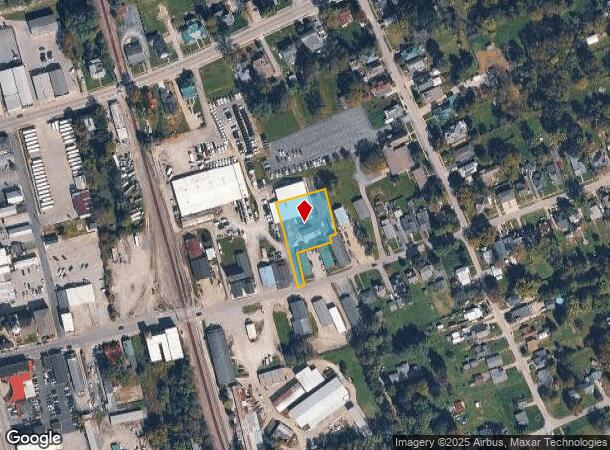  250 E Court St, Lawrenceburg, KY Parcel Map
